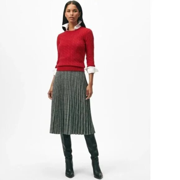 Brooks Brothers Cashmere Wool Cable Sweater - Picture 4 of 9